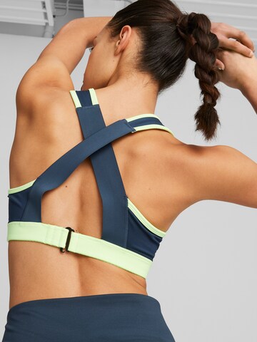 Bustier Soutien-gorge de sport PUMA en bleu