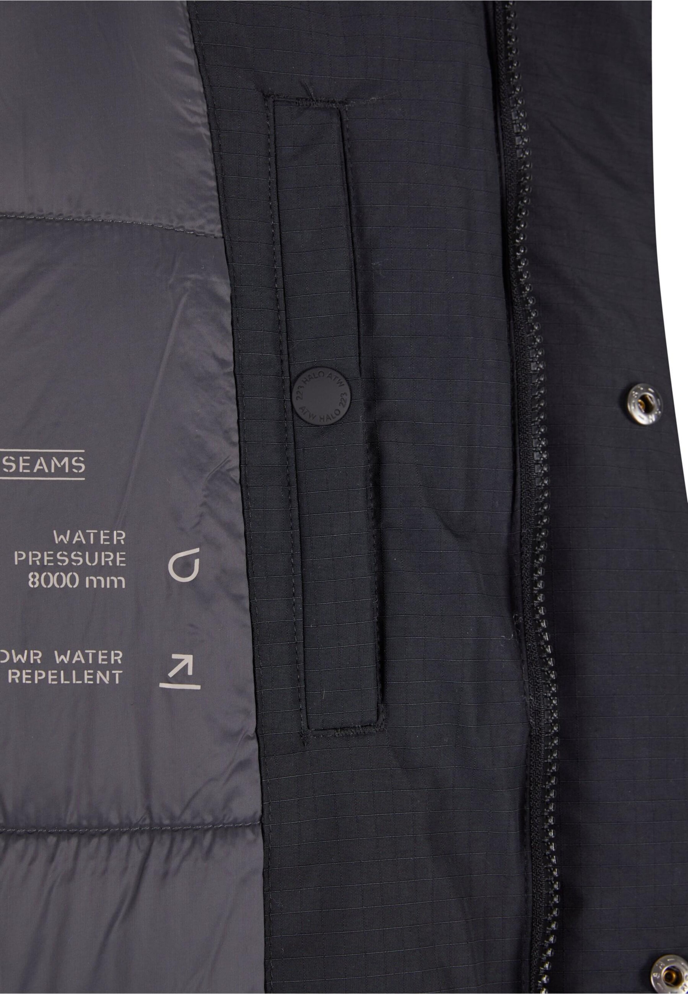 HALO Winter Parka in Black