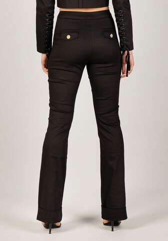 C by Stories Flared Pants 'Lola' in Black