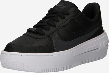 Baskets basses 'AF1 PLT.AF.ORM' Nike Sportswear en noir : devant