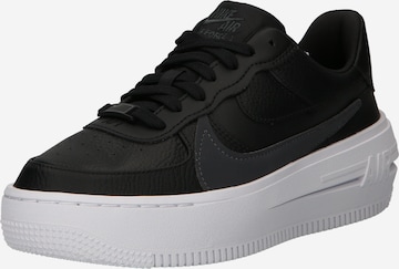 Nike Sportswear Låg sneaker 'AF1 PLT.AF.ORM' i svart: framsida
