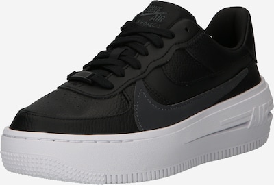 Nike Sportswear Zemie brīvā laika apavi 'Air Force 1', krāsa - tumši pelēks / melns, Preces skats