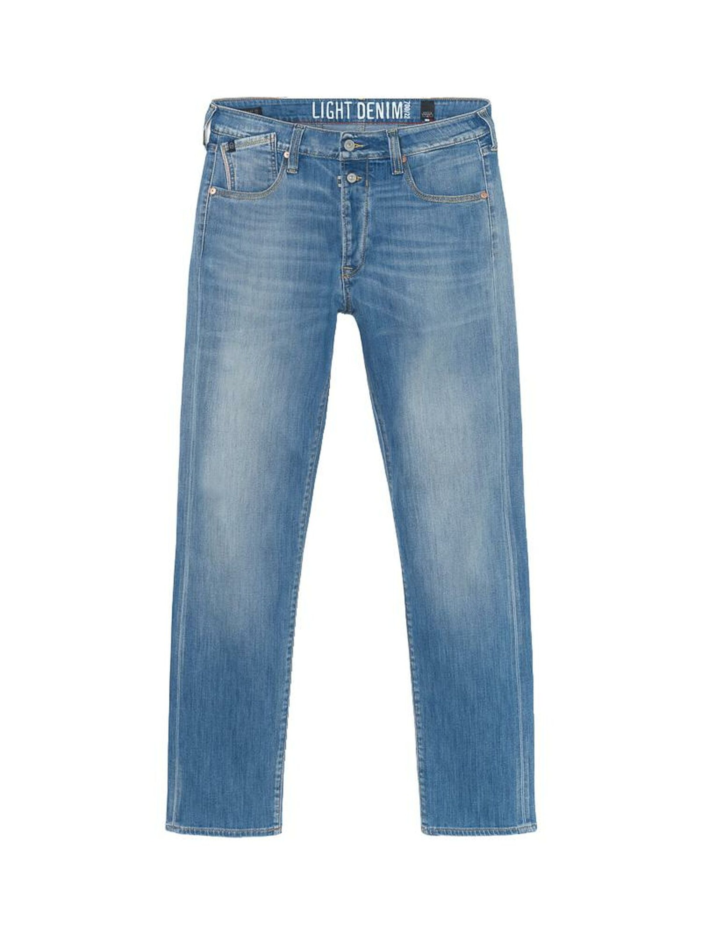 Le Temps Des Cerises Jean en bleu, Vue avec produit