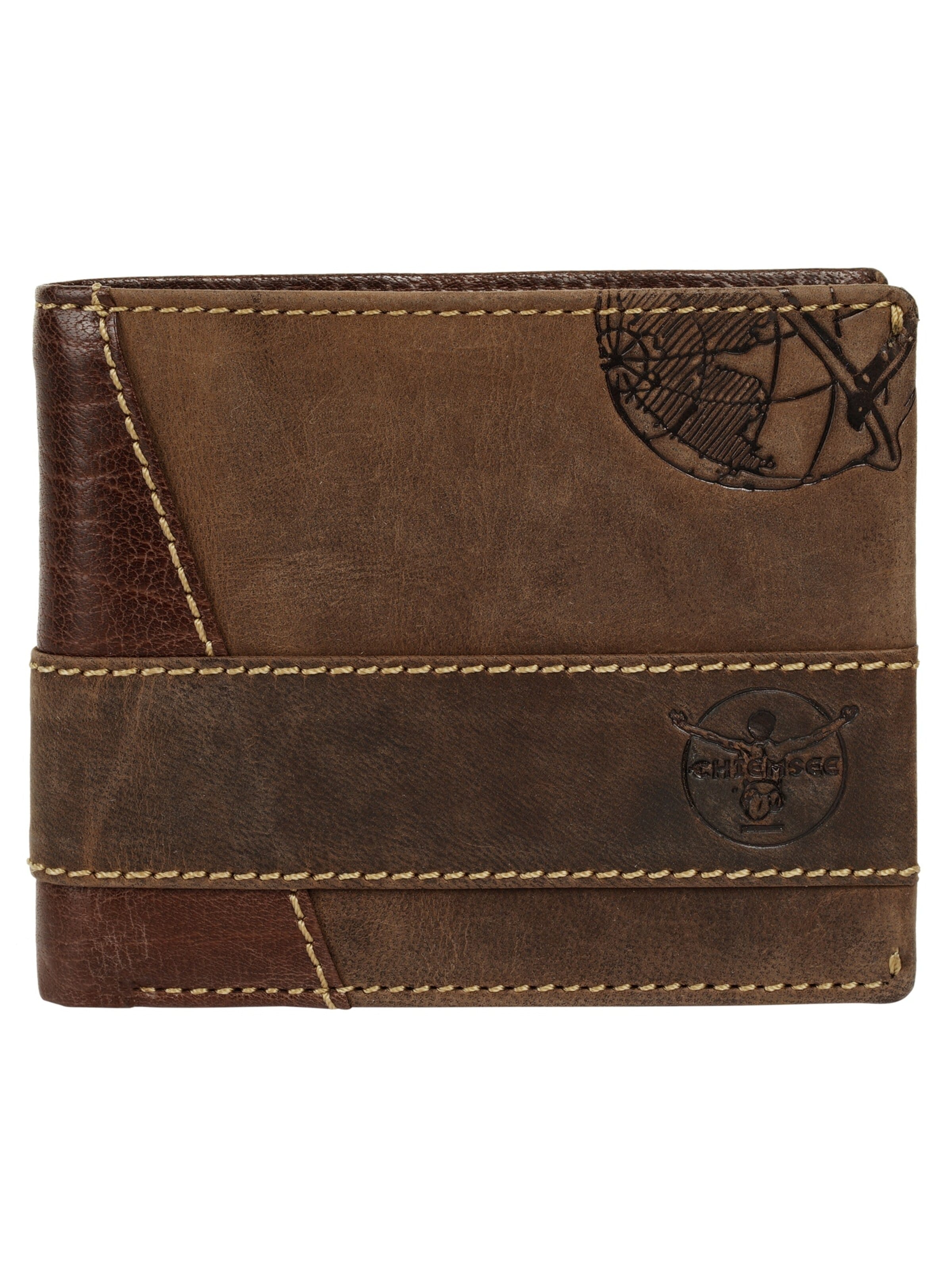 CHIEMSEE Wallet in Brown: front