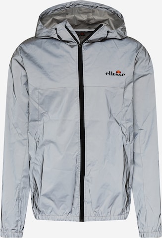 ELLESSE Athletic Jacket in Silver: front