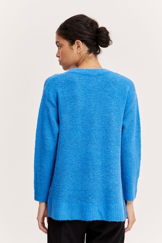 b.young Strickjacke in Blau