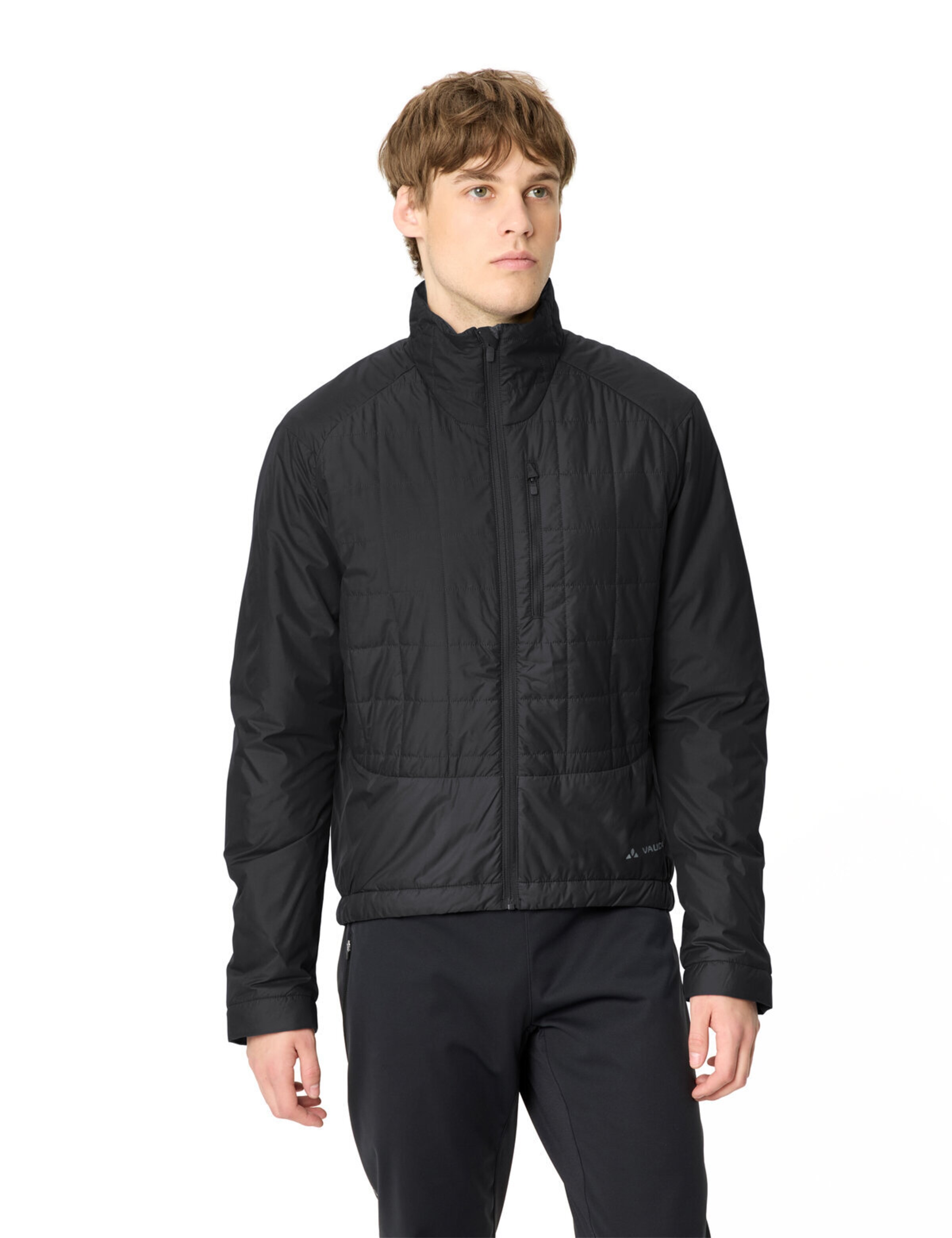 VAUDE Sports jacket 'Posta II' in Black: front