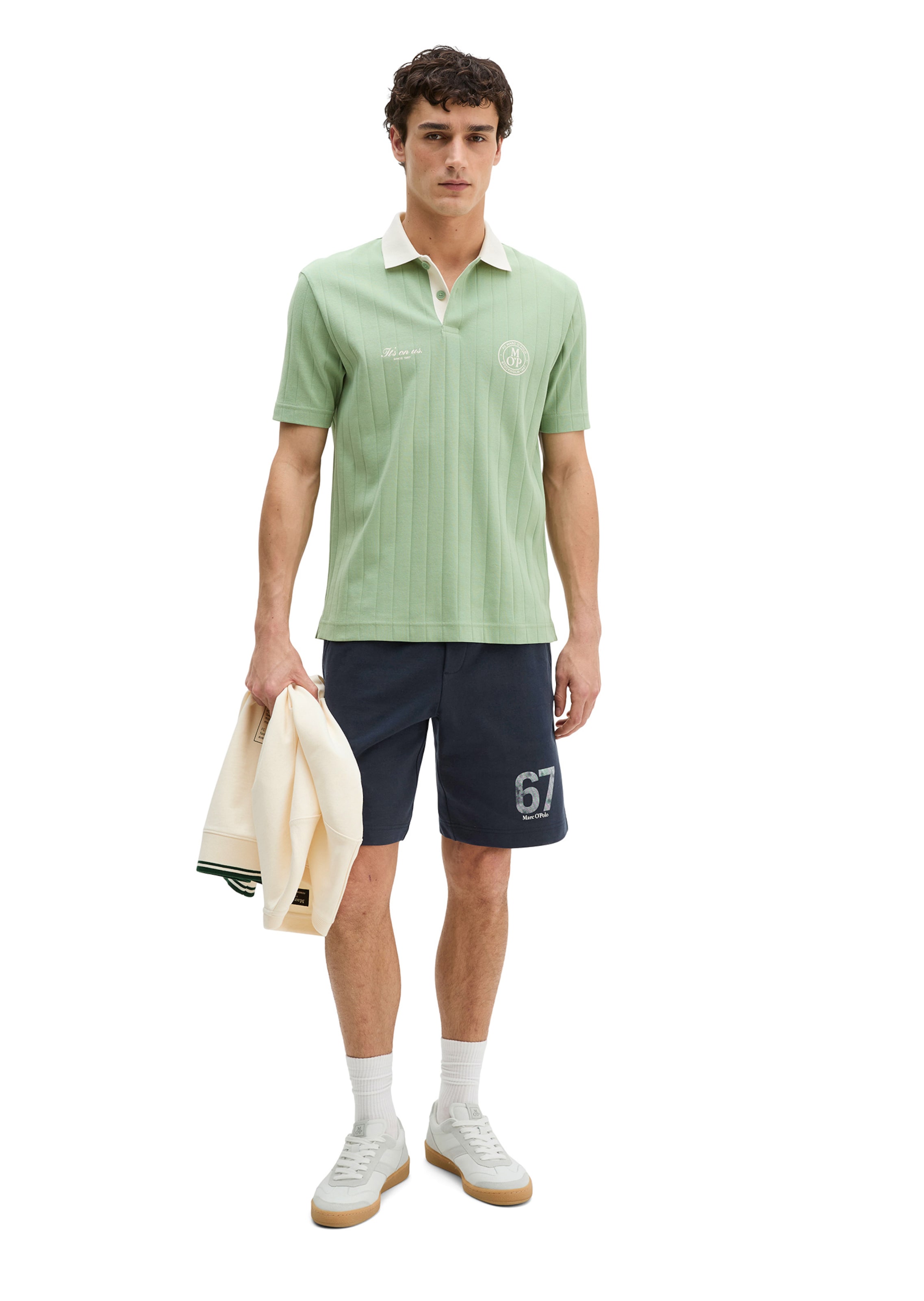 Marc O'Polo Shirt in Grün