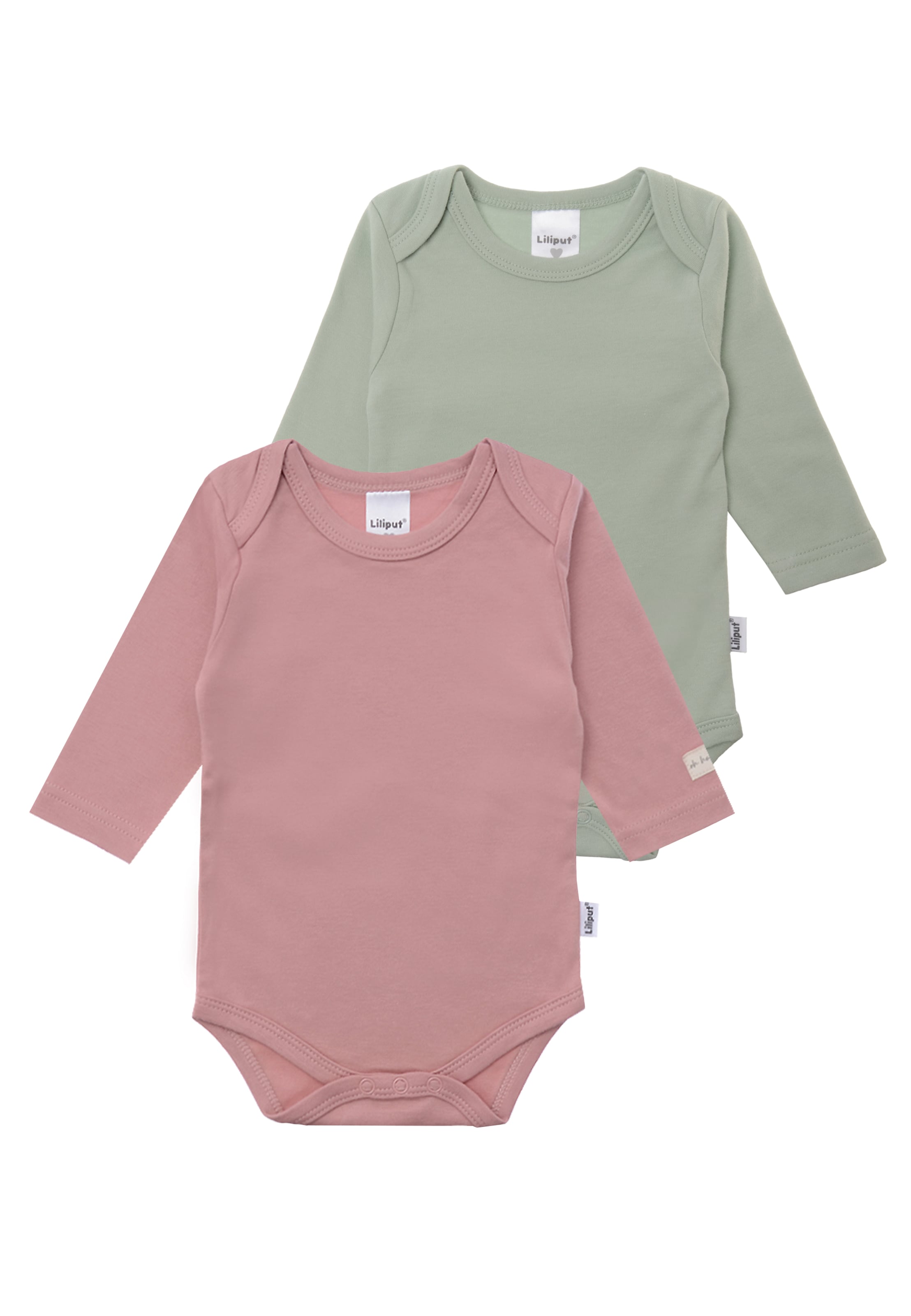 LILIPUT Romper/Bodysuit 'rosenholz und schilf' in Green: front