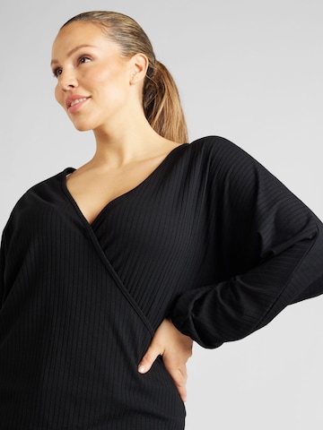 ABOUT YOU Curvy Shirt 'Lieven' in Black