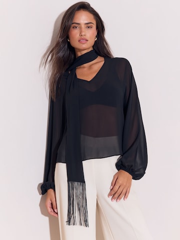 Lipsy Blouse in Black: front