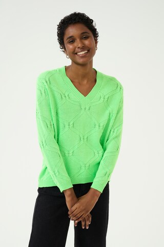 Kaffe - Jersey 'KACharlie' en verde: frente