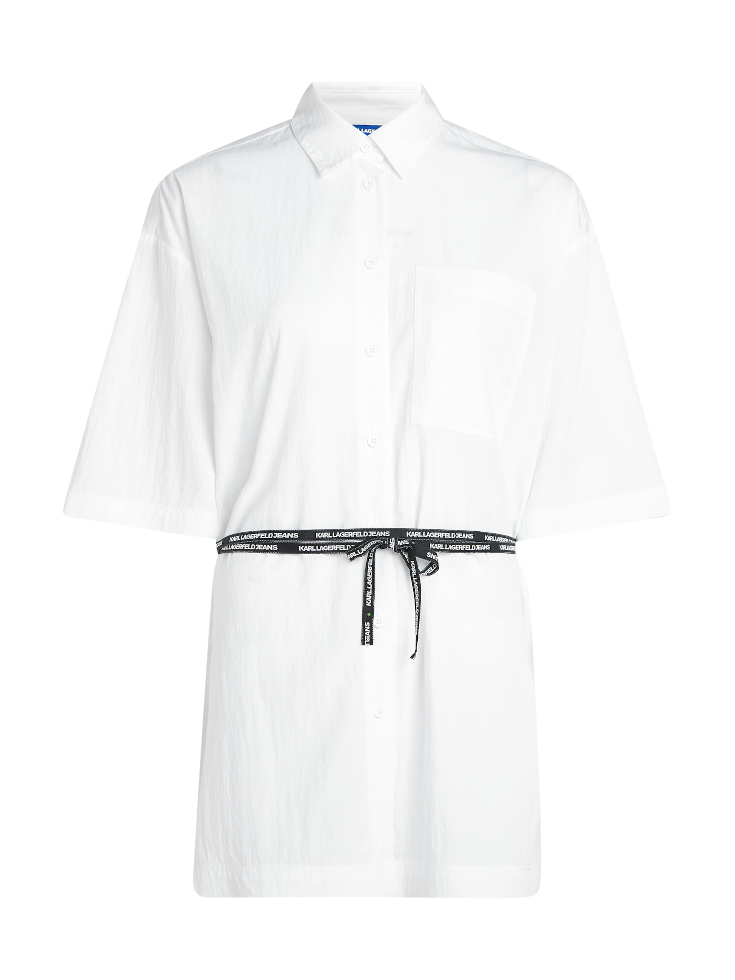 Camicia da donna di KARL LAGERFELD JEANS in bianco: frontale