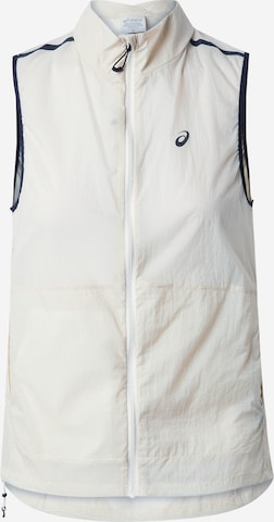 ASICS Sports Vest 'METARUN' in White: front