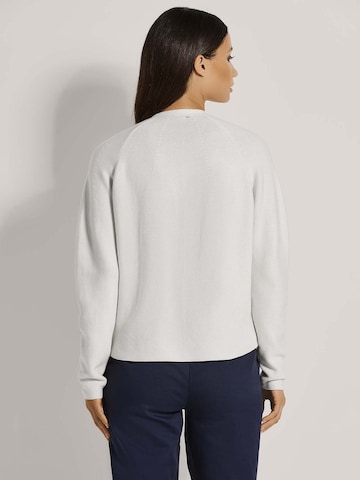 MADELEINE Gebreid vest in Wit