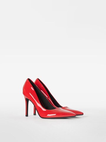 Escarpins Bershka en rouge