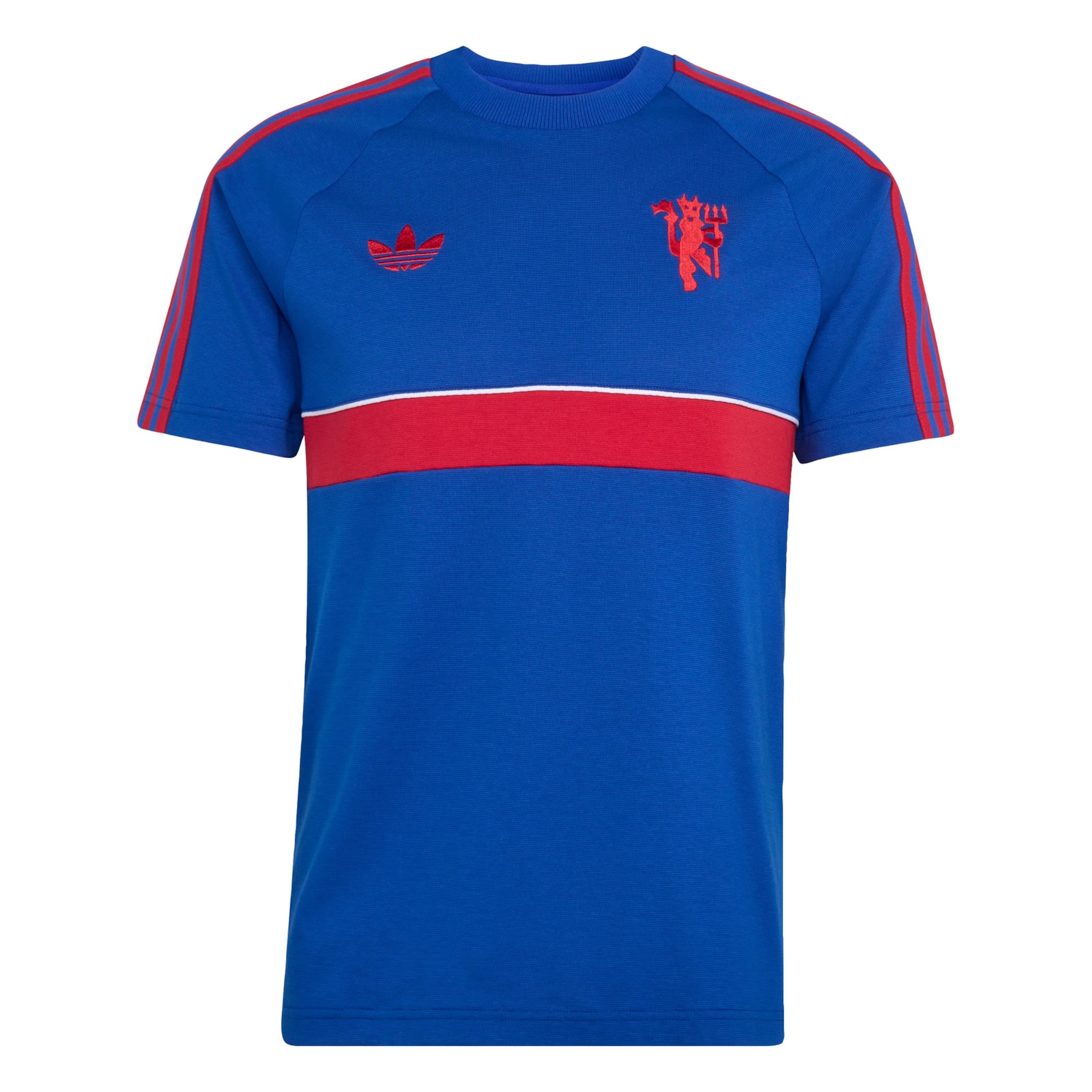 ADIDAS PERFORMANCE Λειτουργικό μπλουζάκι 'Manchester United' σε μπλε: μπροστά