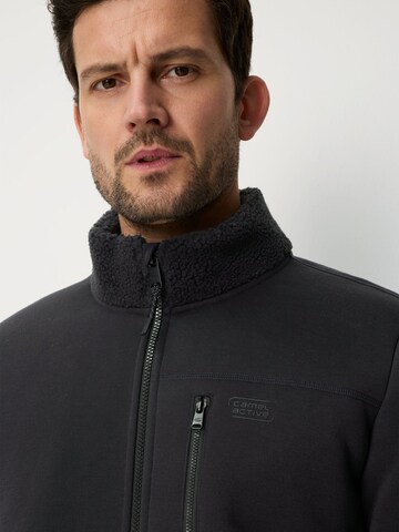 CAMEL ACTIVE Fleece Jacket in Black
