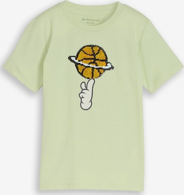 TOM TAILOR Shirt in Green: front