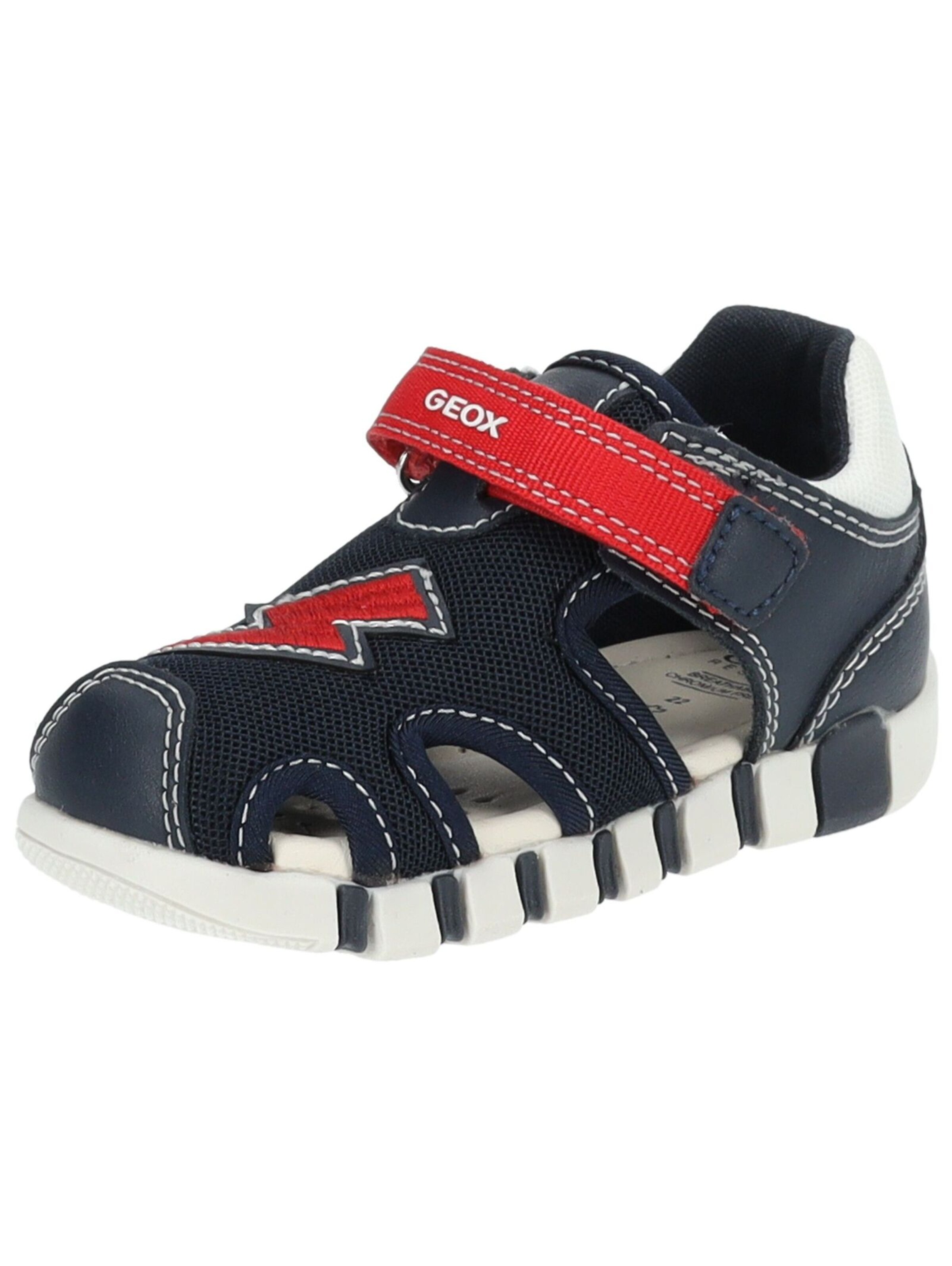 GEOX Open shoes in Blue: front