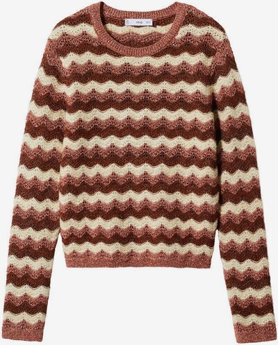 MANGO Sweter w kolorze nakrapiany różm, Podgląd produktu