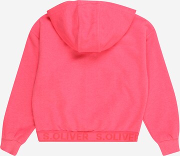 s.Oliver Sweatjacke in Pink