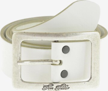 TOM TAILOR Belt in One size in White: front