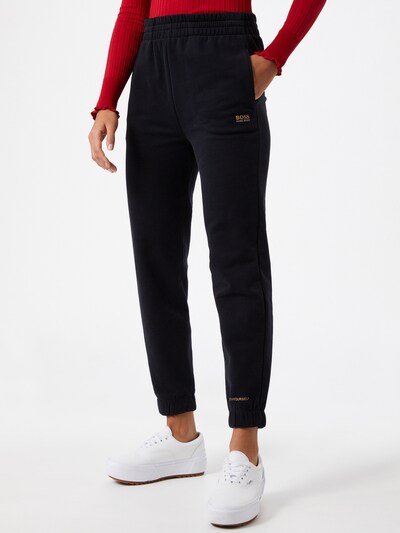 BOSS Casual Püksid 'Ejoy' beež / must, Modellivaade