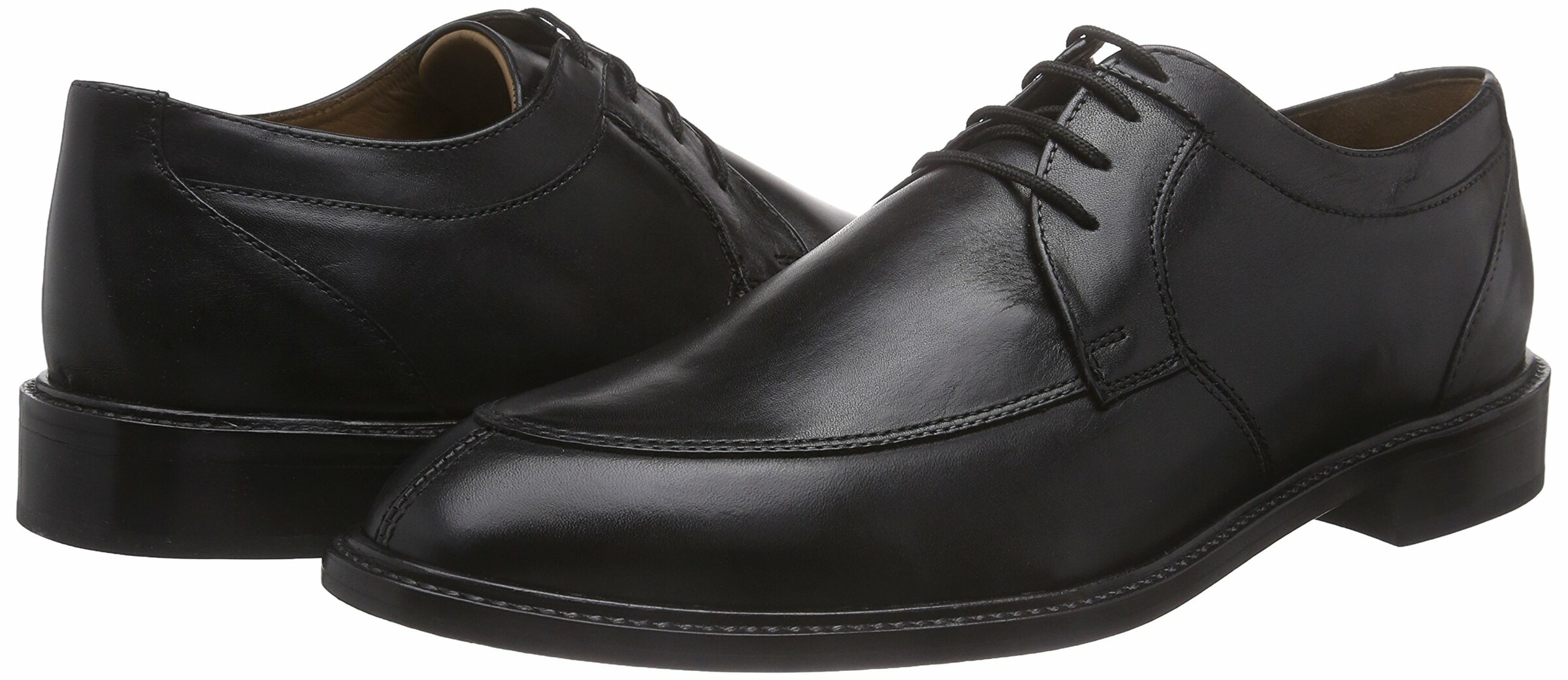 CLARKS Schnürschuh in Schwarz