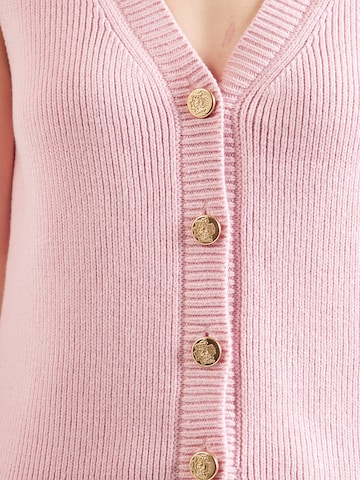 Cardigan Abercrombie & Fitch en rose