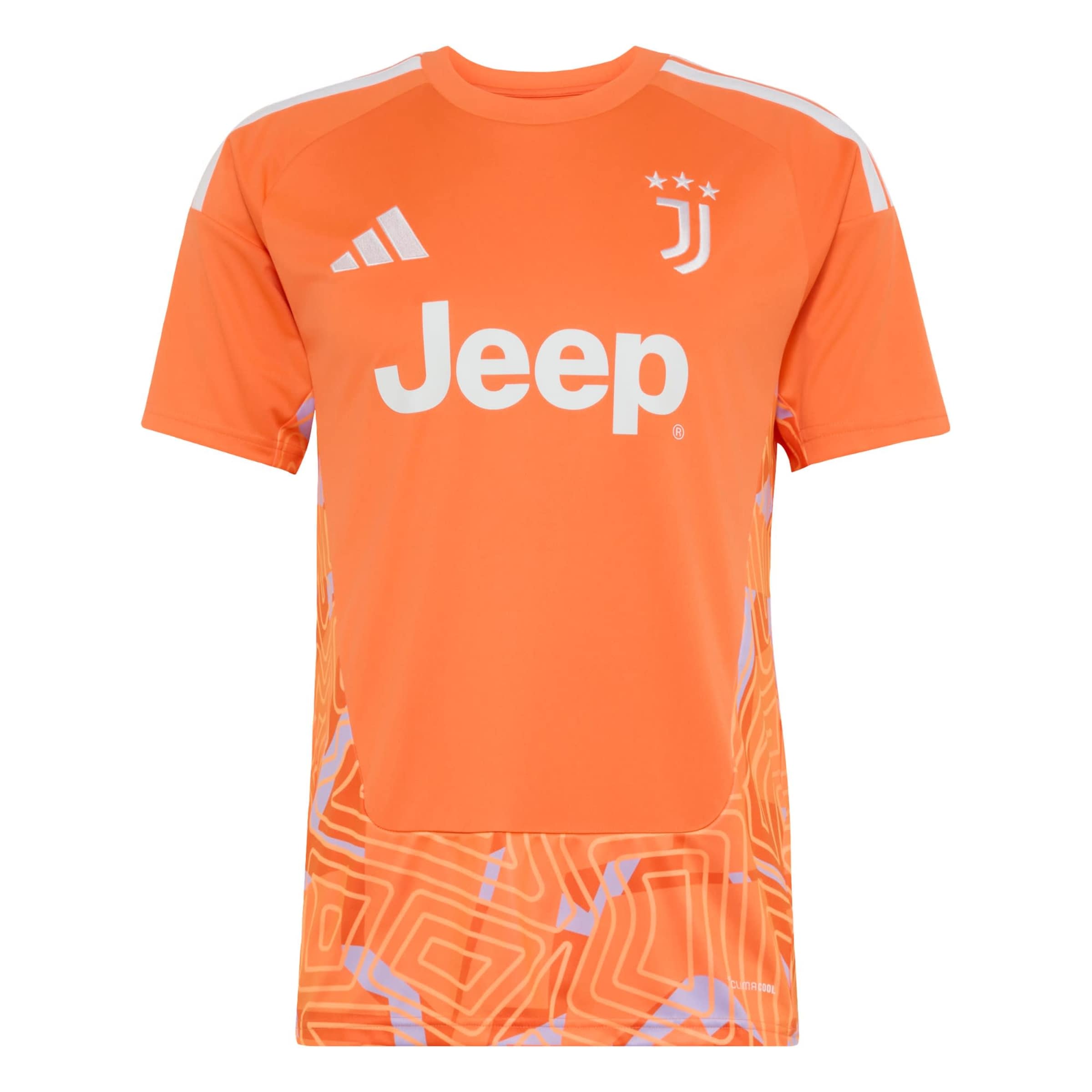 ADIDAS PERFORMANCE Maillot 'Juventus Turin 26/27' en S en orange / blanc, Vue avec produit