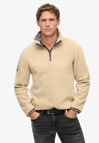 Superdry Trui in Beige: voorkant