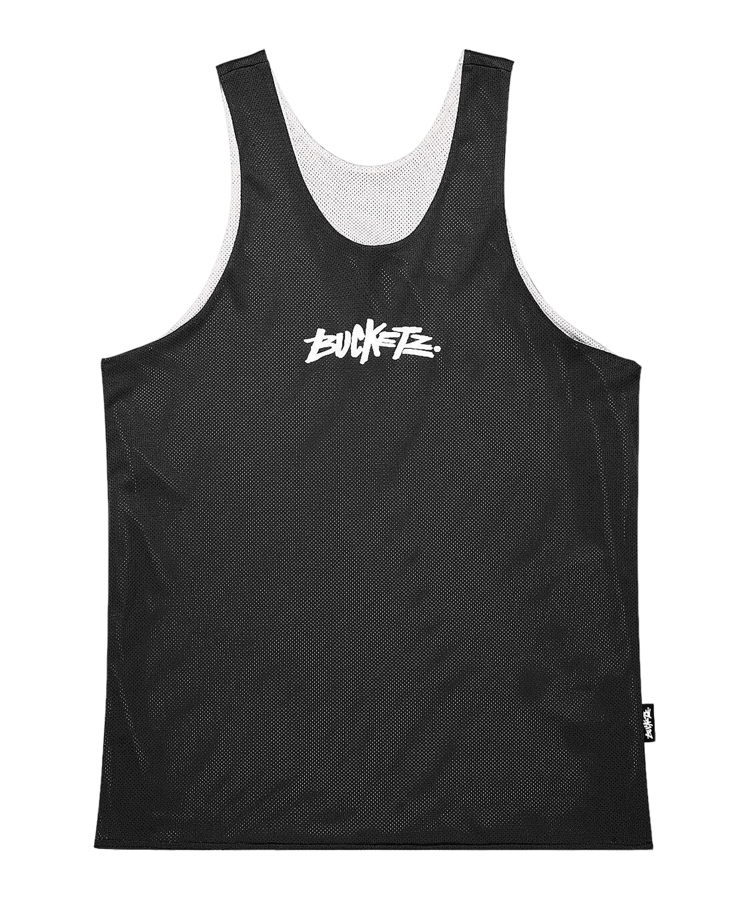 Bucketz Performance Shirt in Black: front