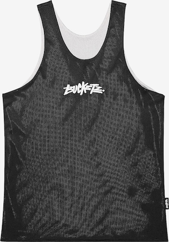 Bucketz Toiminnallinen paita värissä musta: etupuoli