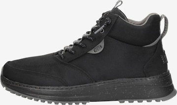 HEY DUDE Sneaker high 'Tahoe Nylon' in Schwarz: Vorderseite