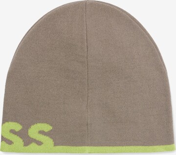 BOSS Beanie 'Acro' in Brown