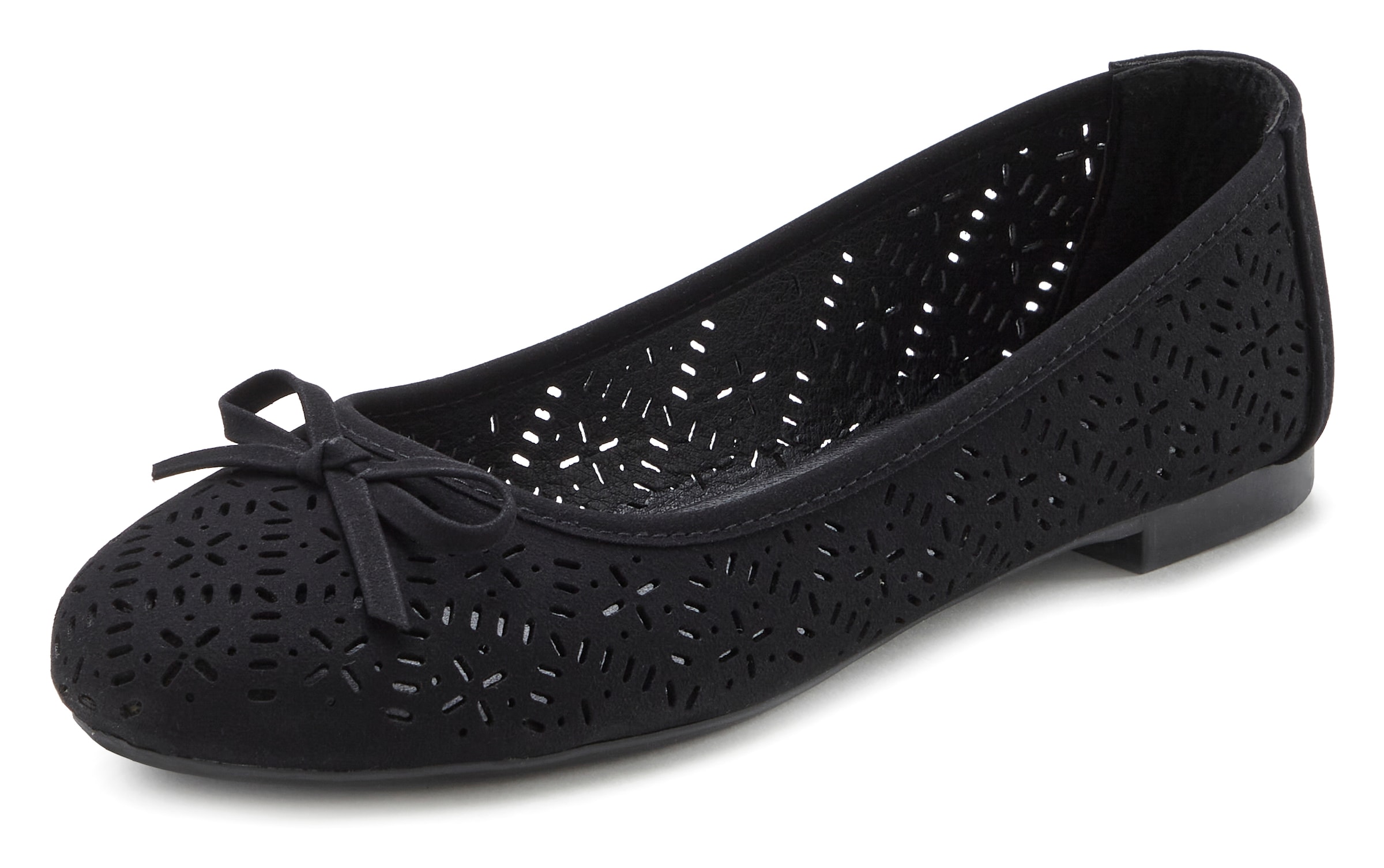 Ballerina di LASCANA in nero: frontale