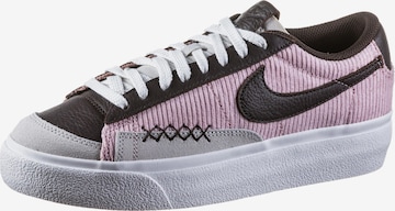Nike Sportswear Sneakers 'Blazer' in Pink: front