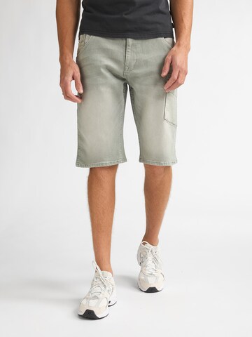 Petrol Industries Regular Jeans i grön: framsida