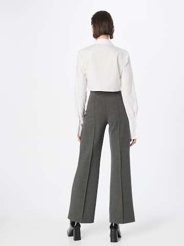 BRAX Loose fit Trousers with creases 'Maine' in Grey