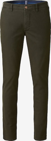 Pantalon chino MEYER en vert : devant