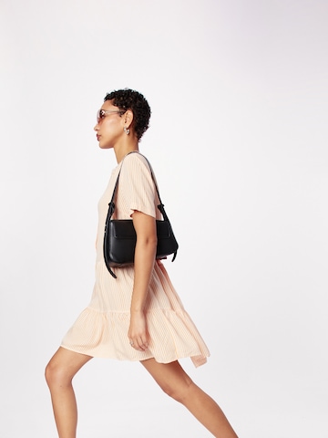 VERO MODA Blousejurk 'BUMPY' in Wit