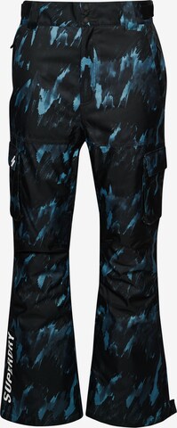 Superdry Regular Outdoor Pants in Black: front