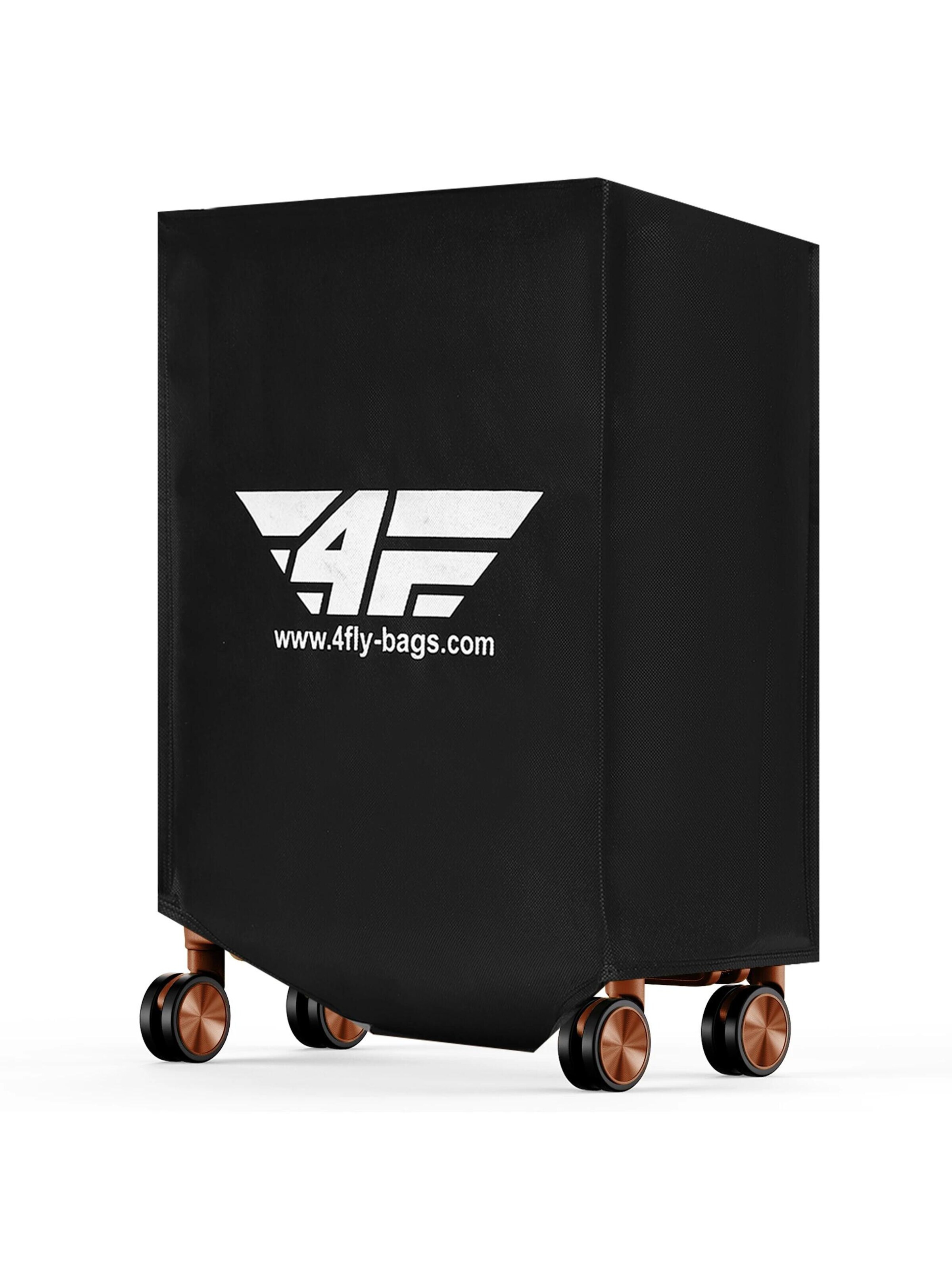4FLY Suitcase Set 'Pixel' in Brown