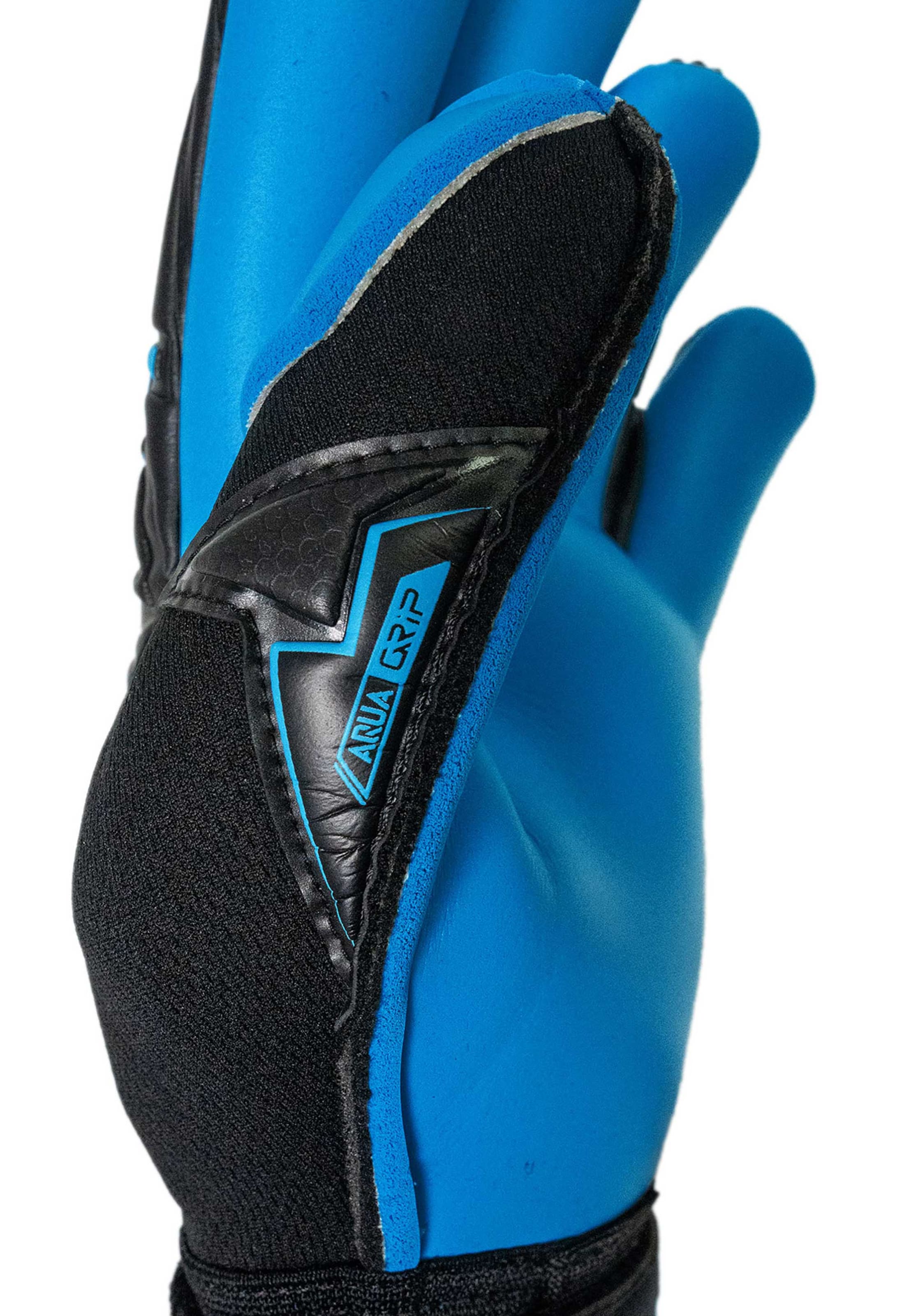 REUSCH Sports gloves 'Attrakt Aqua Finger Support' in Blue