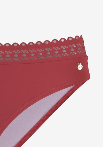 Pantaloncini per bikini di s.Oliver in rosso