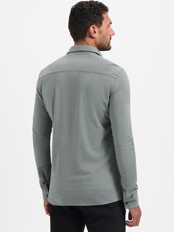 No Excess Regular fit Overhemd in Groen
