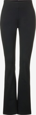 CECIL Boot cut Pants in Black: front
