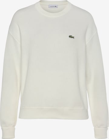 LACOSTE Sweater in White: front