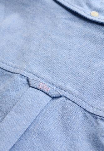 Coupe regular Chemise Superdry & Co en bleu